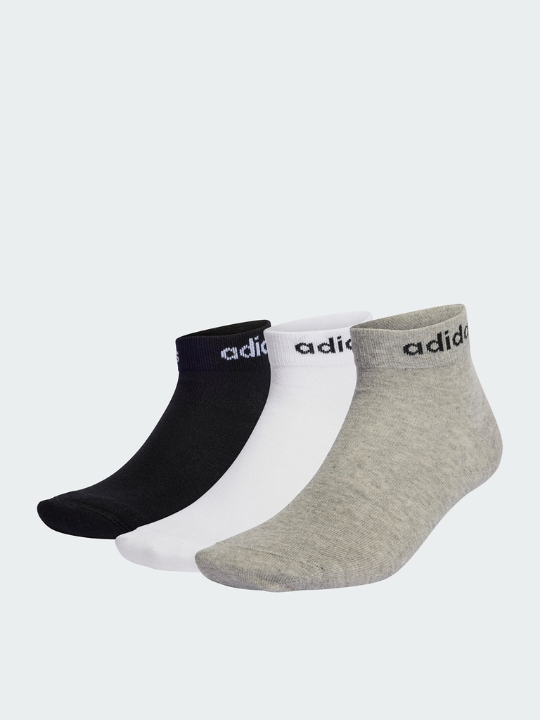 Adidas IC1306 Calcetines Unisex T LIN ANKLE 3P - 1