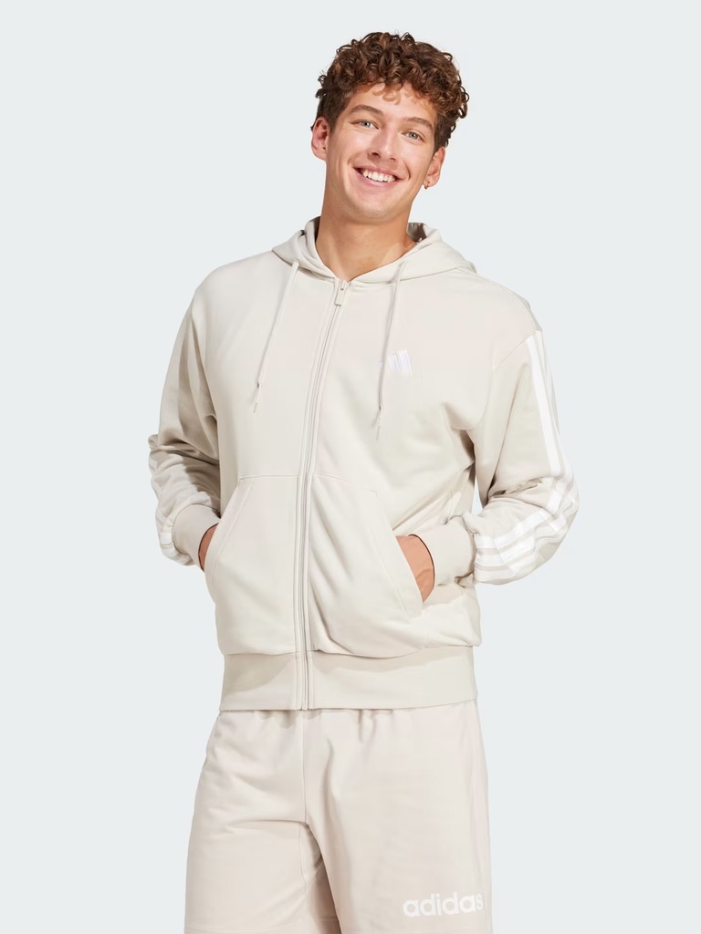 Adidas JE6340 Sudadera de Hombre M 3S FT FZ HD - 1