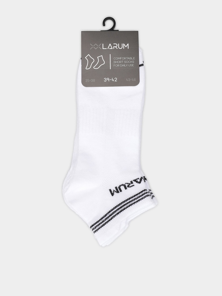 Larum 252509-100 Calcetines Blanco Rocky 3P - 1