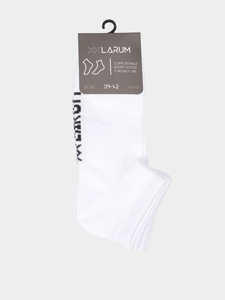 Larum 252510-100 Calcetines Blanco Cooper 3P - 1