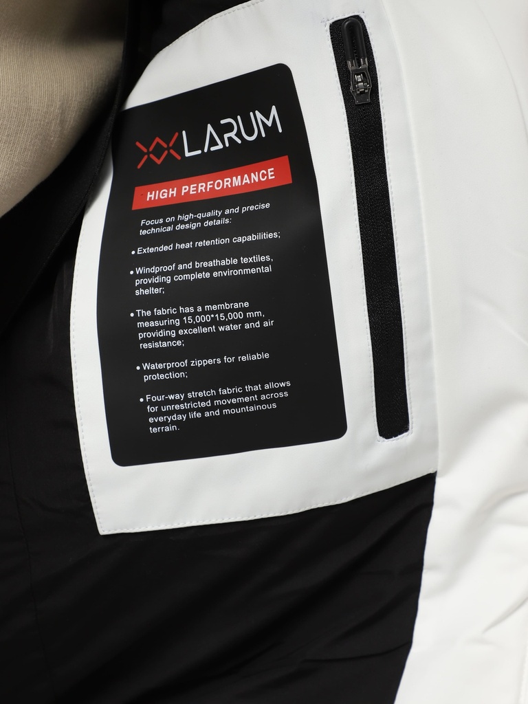 Larum 302504-100 Chaqueta de hombre Crest - 10