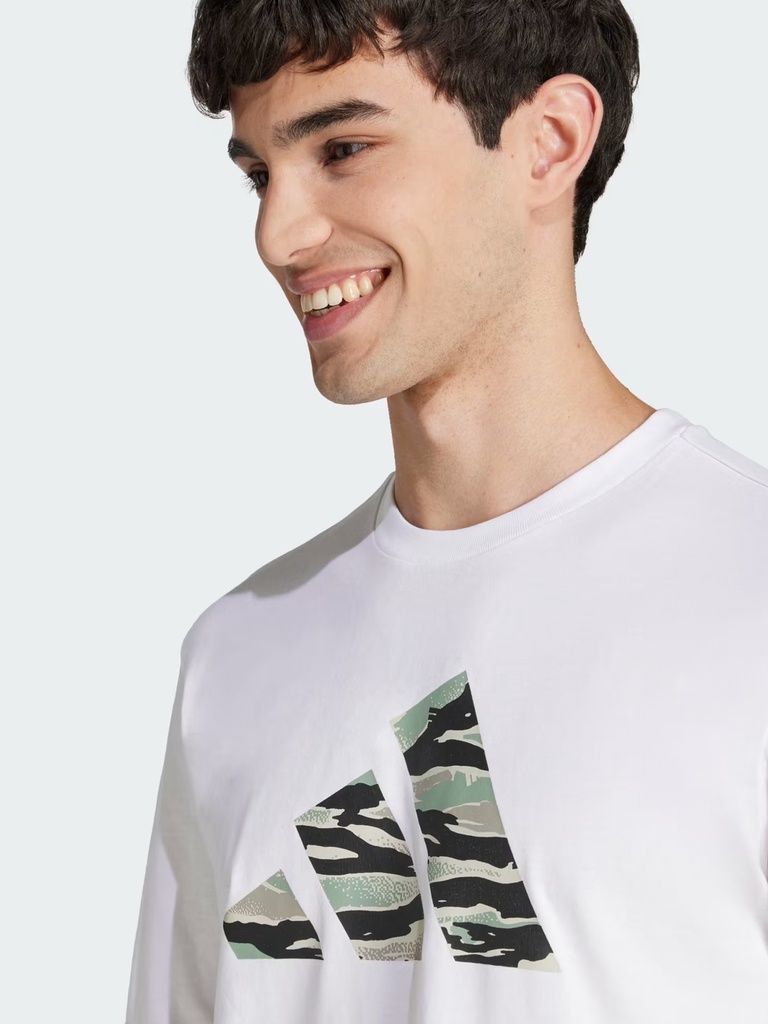 Adidas JI6770 Camiseta de Hombre M C CAMO LOGO T - 4