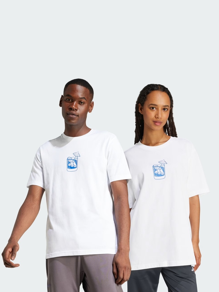 Adidas JJ4013 Camiseta de Hombre M L DRINK TEE - 1