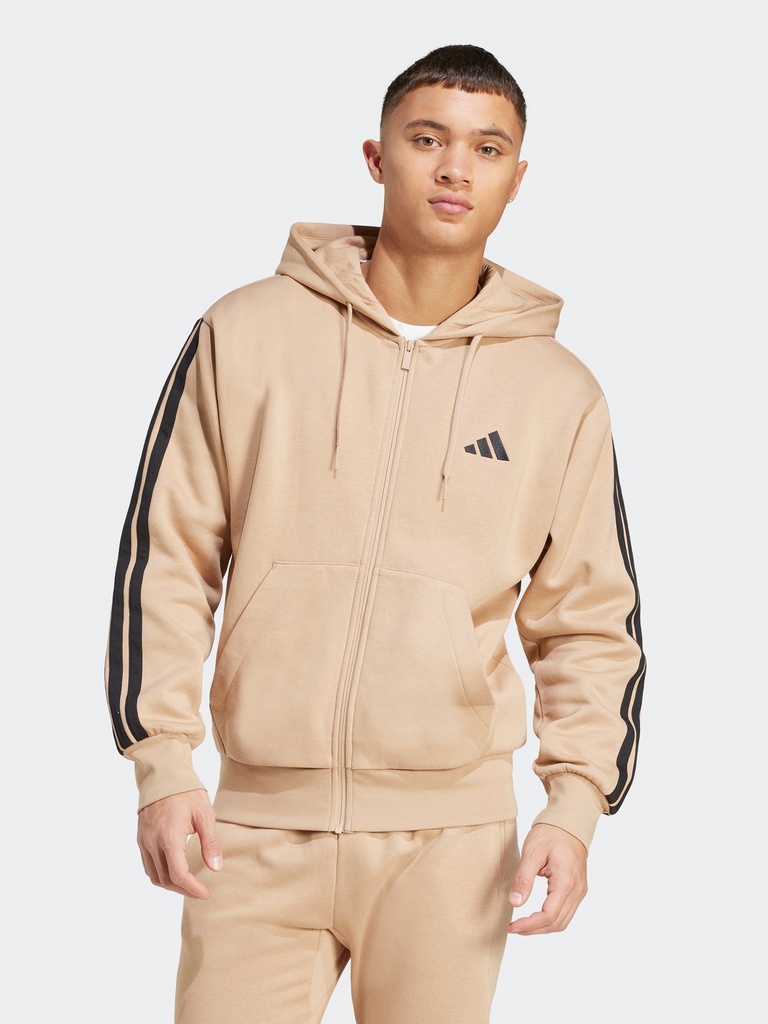 Adidas JX0745 Sudadera de Hombre M 3S FL FZ HD - 1