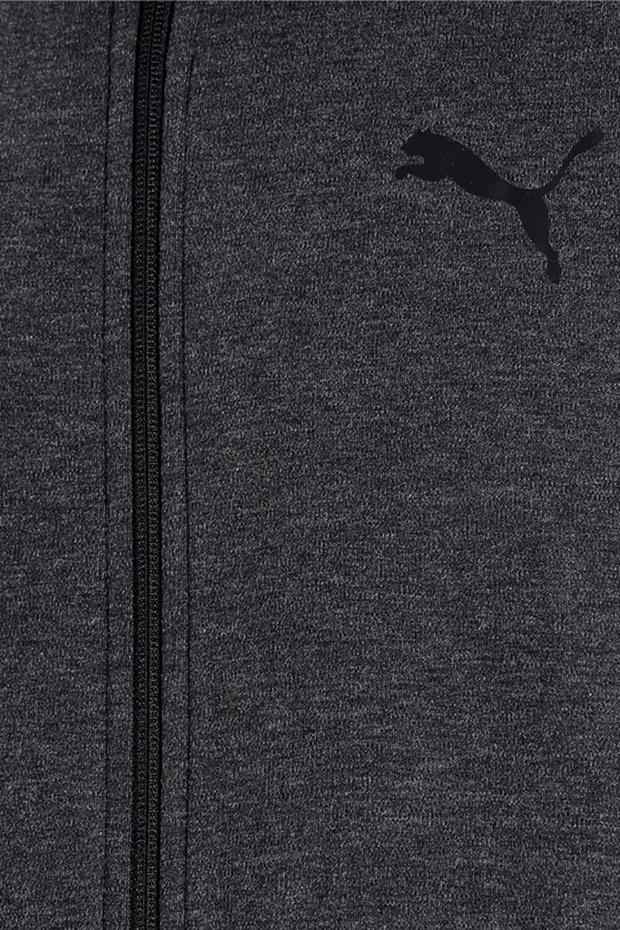 Puma 58581207 Sudadera de Hombre EVOSTRIPE Core FZ Hoodie Dark Gray Heath - 3