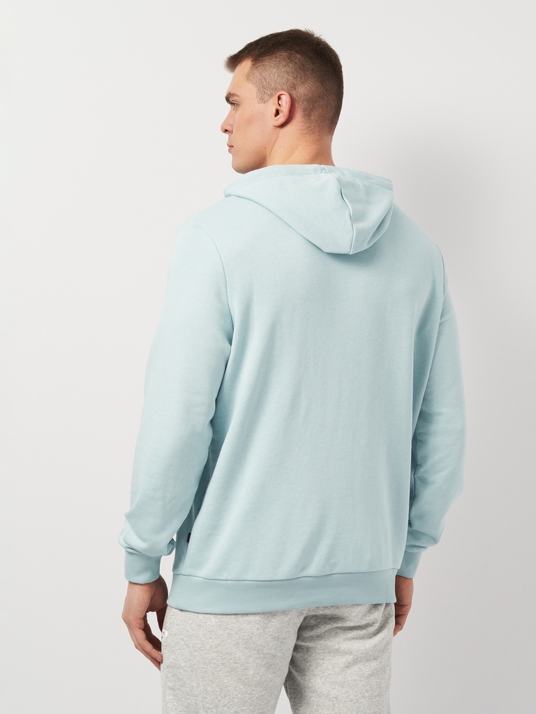 Puma 58676528 Sudadera de Hombre ESS+ 2 Col Big Logo Hoodie TR Turquoise - 2
