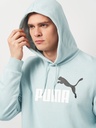 Puma 58676528 Sudadera de Hombre ESS+ 2 Col Big Logo Hoodie TR Turquoise - 4