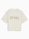 Puma 67790387 Camiseta de Mujer SQUAD Graphic Tee Alpine Snow - 1