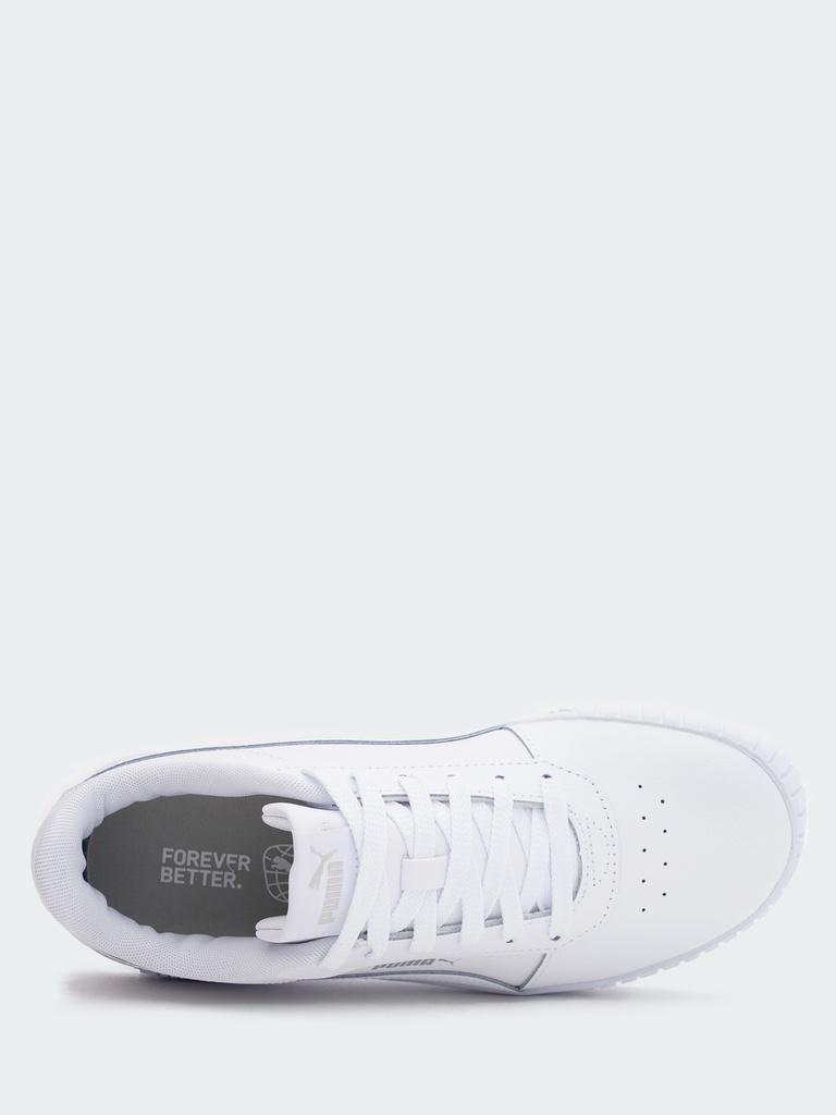 Puma 38584902 Zapatillas de Mujer Carina 2.0 White-White-Si - 5