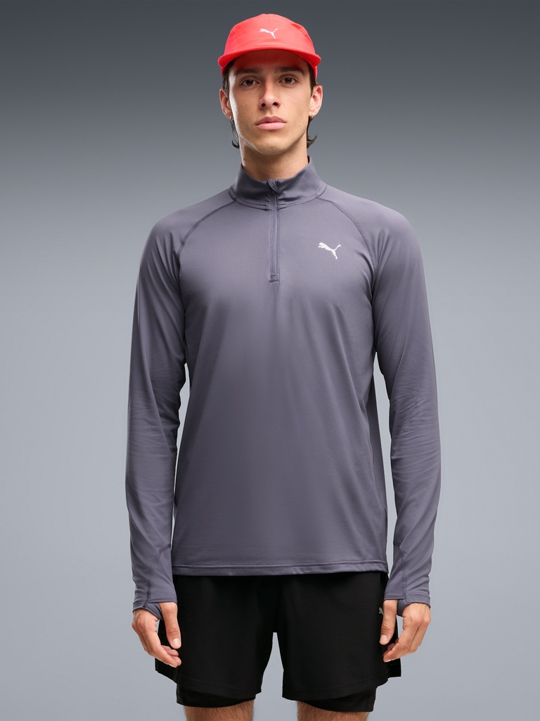 Puma 526627-35 Camiseta de Hombre M RUN VELOCITY CLOUDSPUN 1/4 ZIP - 1