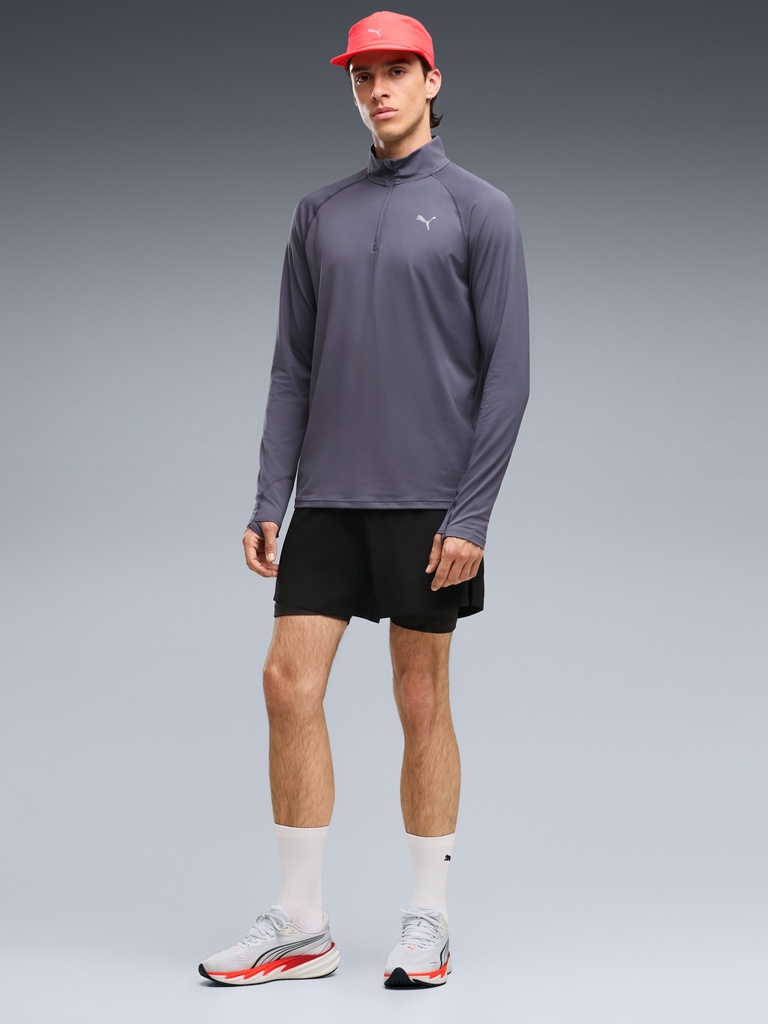 Puma 526627-35 Camiseta de Hombre M RUN VELOCITY CLOUDSPUN 1/4 ZIP - 3