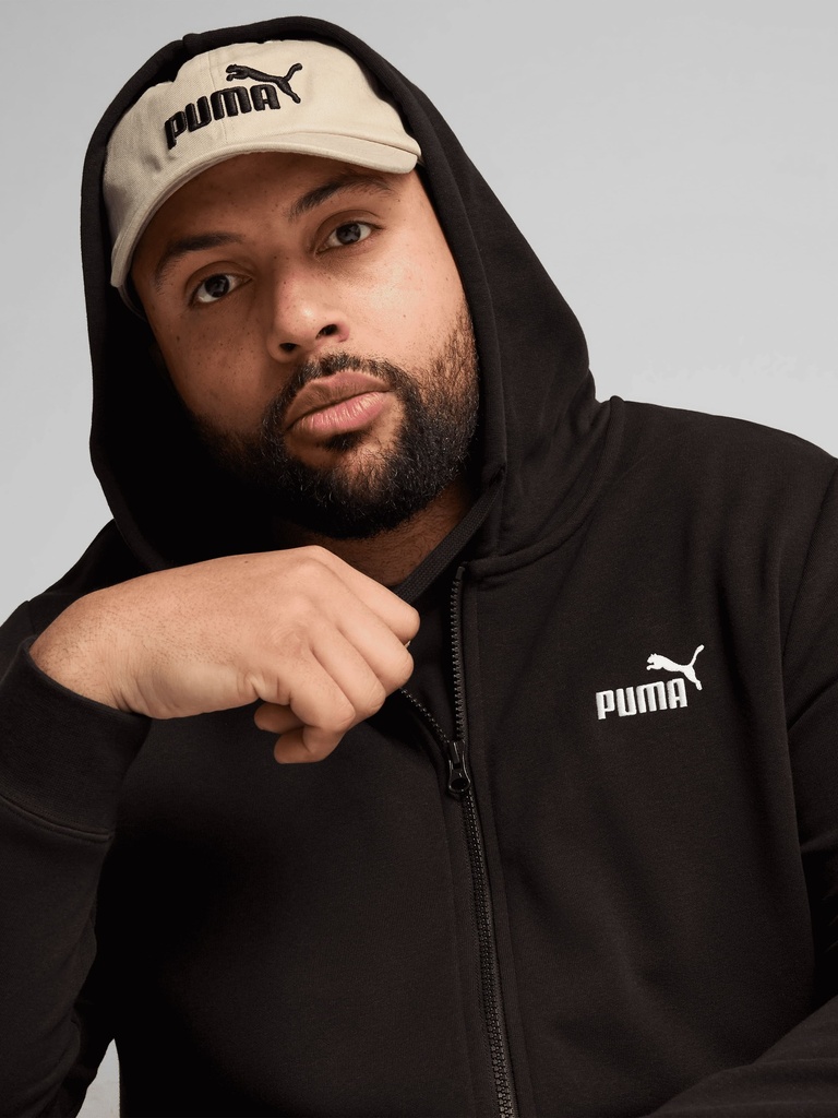 Puma 682588-01 Chaqueta de felpa de hombre ESS No. 1 Logo Full-Zip Hoodie TR - 3