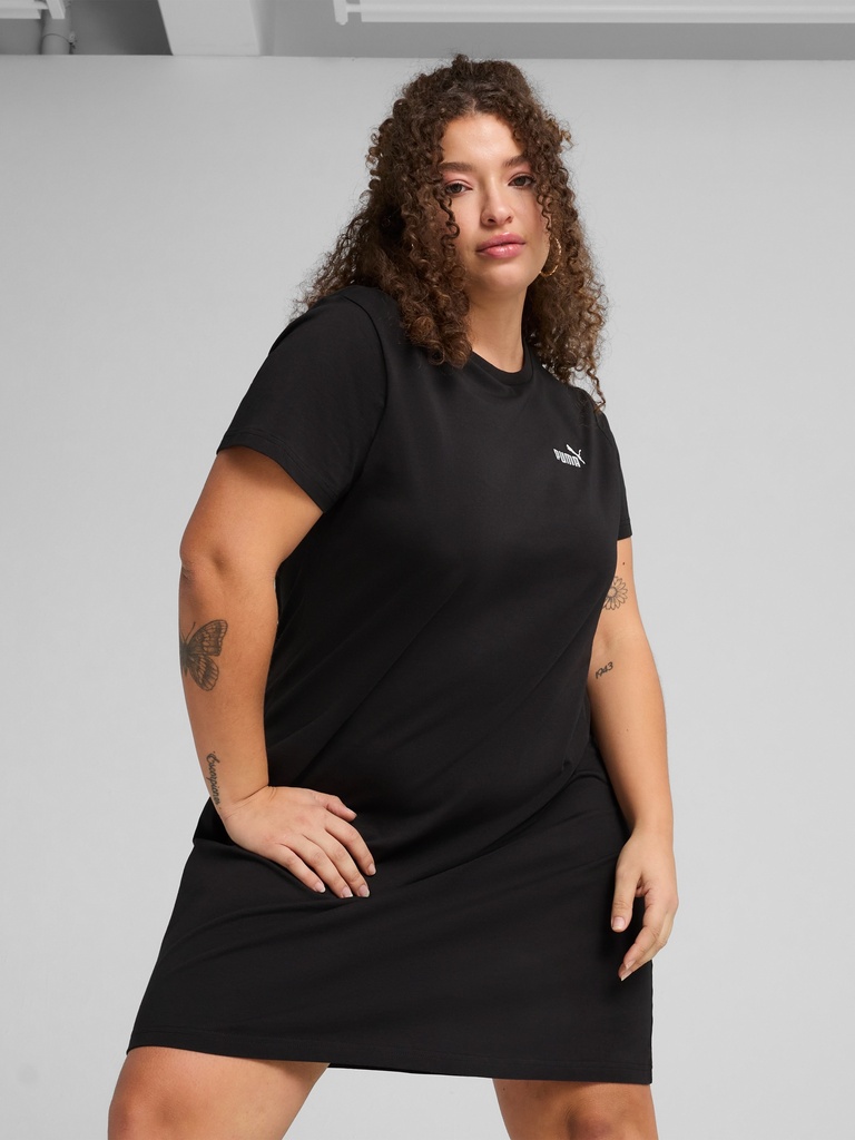 Puma 684974-01 Vestido de Mujer ESS Small No. 1 Logo Slim Dress - 1