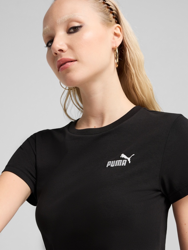 Puma 684974-01 Vestido de Mujer ESS Small No. 1 Logo Slim Dress - 5