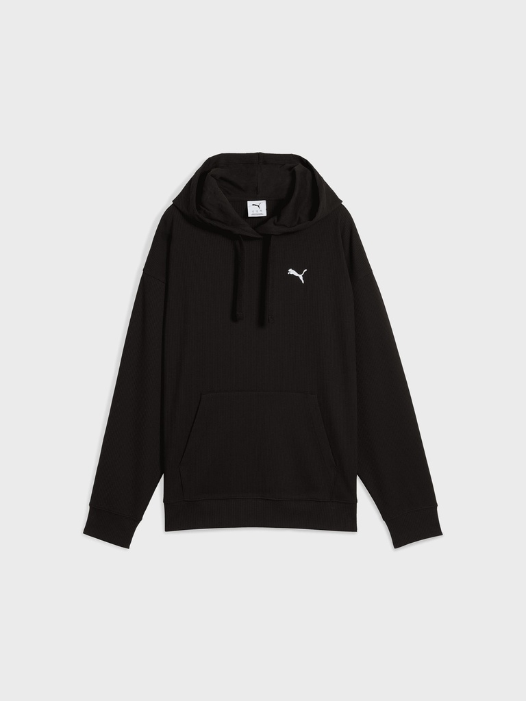 Puma 685023-01 Sudadera de mujer ESS ELEVATED Comfort Rib Hoodie - 6