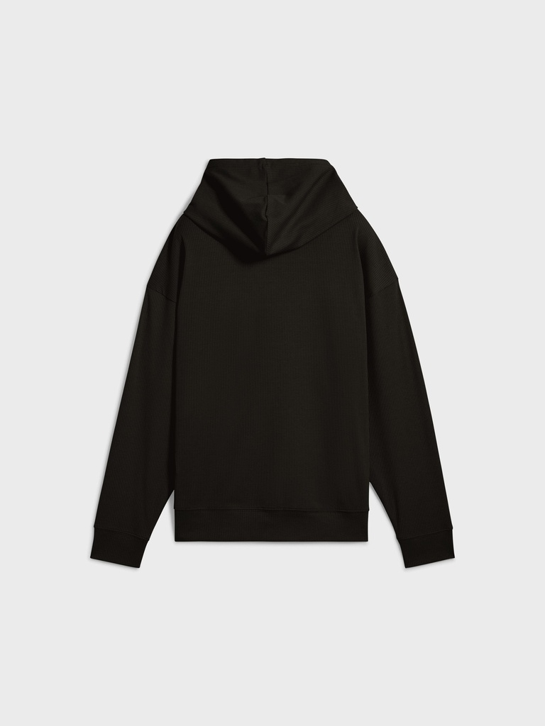 Puma 685023-01 Sudadera de mujer ESS ELEVATED Comfort Rib Hoodie - 7