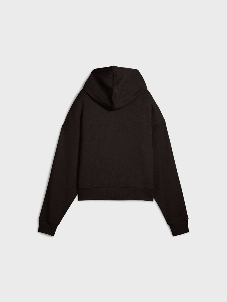 Puma 685056-01 Sudadera de Mujer HER Comfort Crop Full-Zip Hoodie - 6