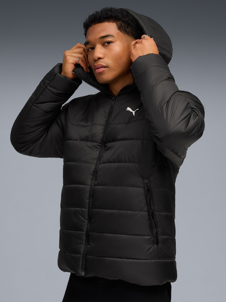 Puma 685211-01 Chaqueta de hombre ESS Hooded Padded Jacket - 3