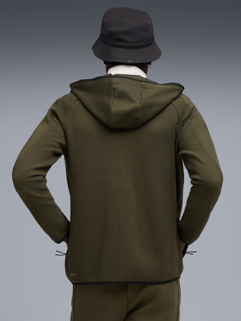 Puma 688231-70 Sudadera de hombre EVOSTRIPE FZ Hoodie DK - 2
