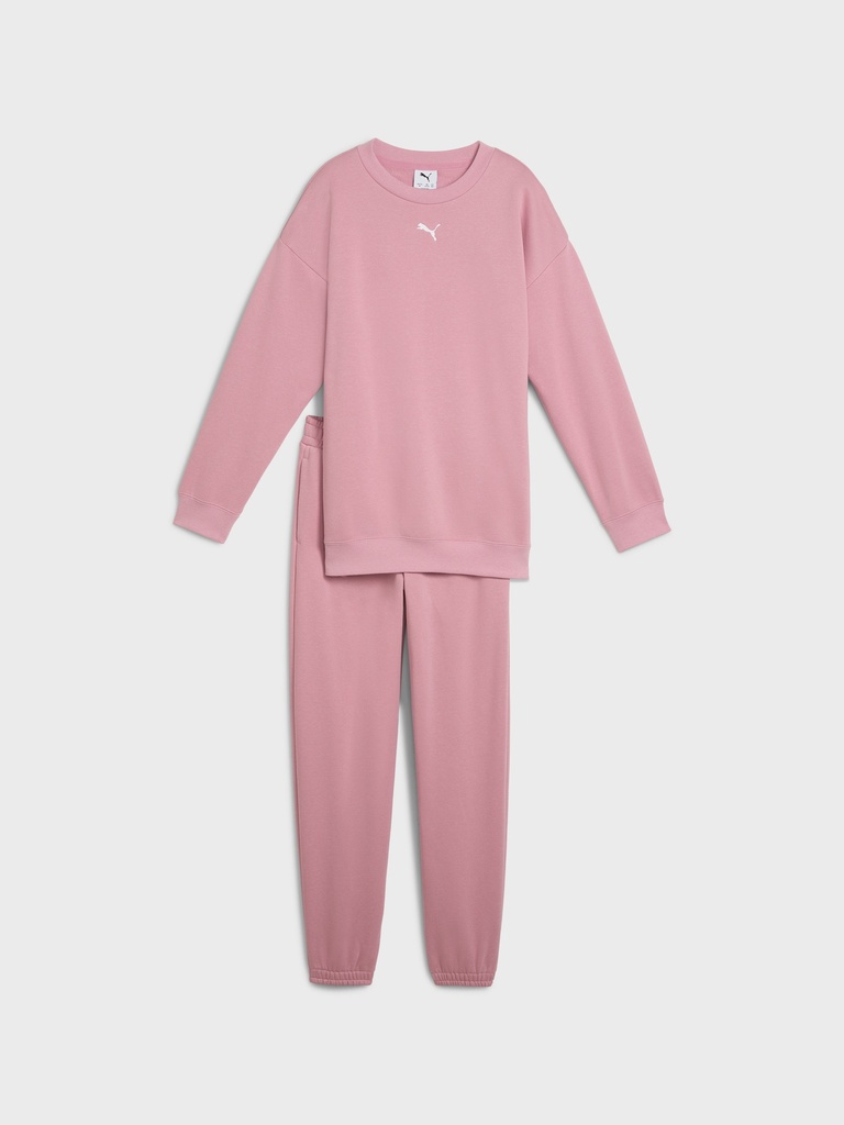 Puma 689727-65 Chandal de niñas Loungewear Oversized Sweat Suit FL G - 4
