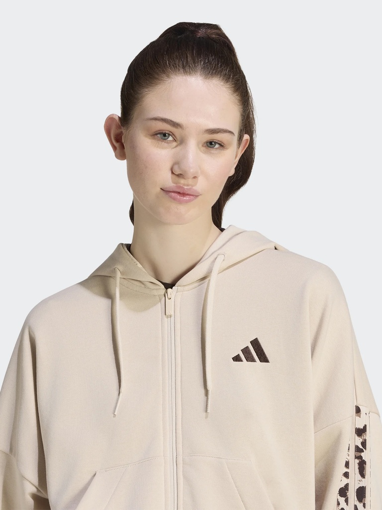 Adidas KH1547 Sudadera de Mujer W AOP 3S FT FZ - 3
