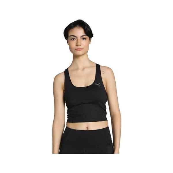 Puma 52484301 Top de Mujer STUDIO FOUNDATION 2IN1 CROP TANK Bl