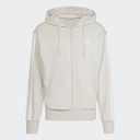Adidas JE6340 Sudadera de Hombre M 3S FT FZ HD