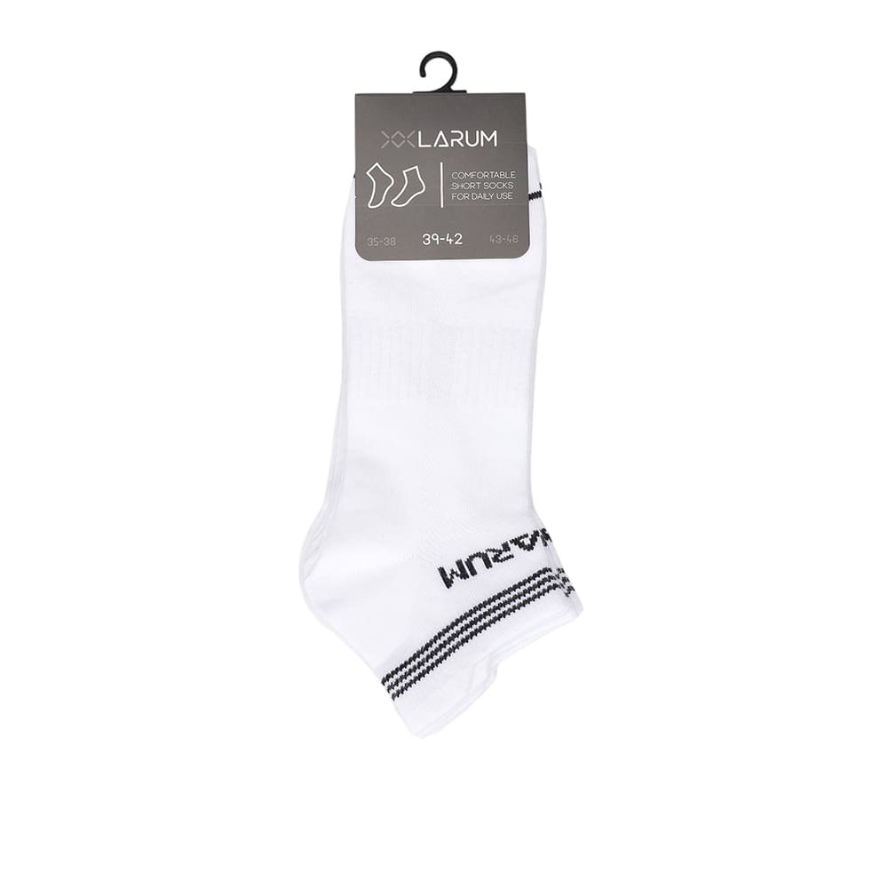 Larum 252509-100 Calcetines Blanco Rocky 3P