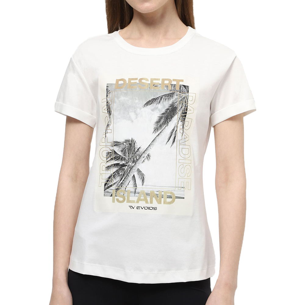 Evoids 552446-121 Camiseta de mujer Clarete