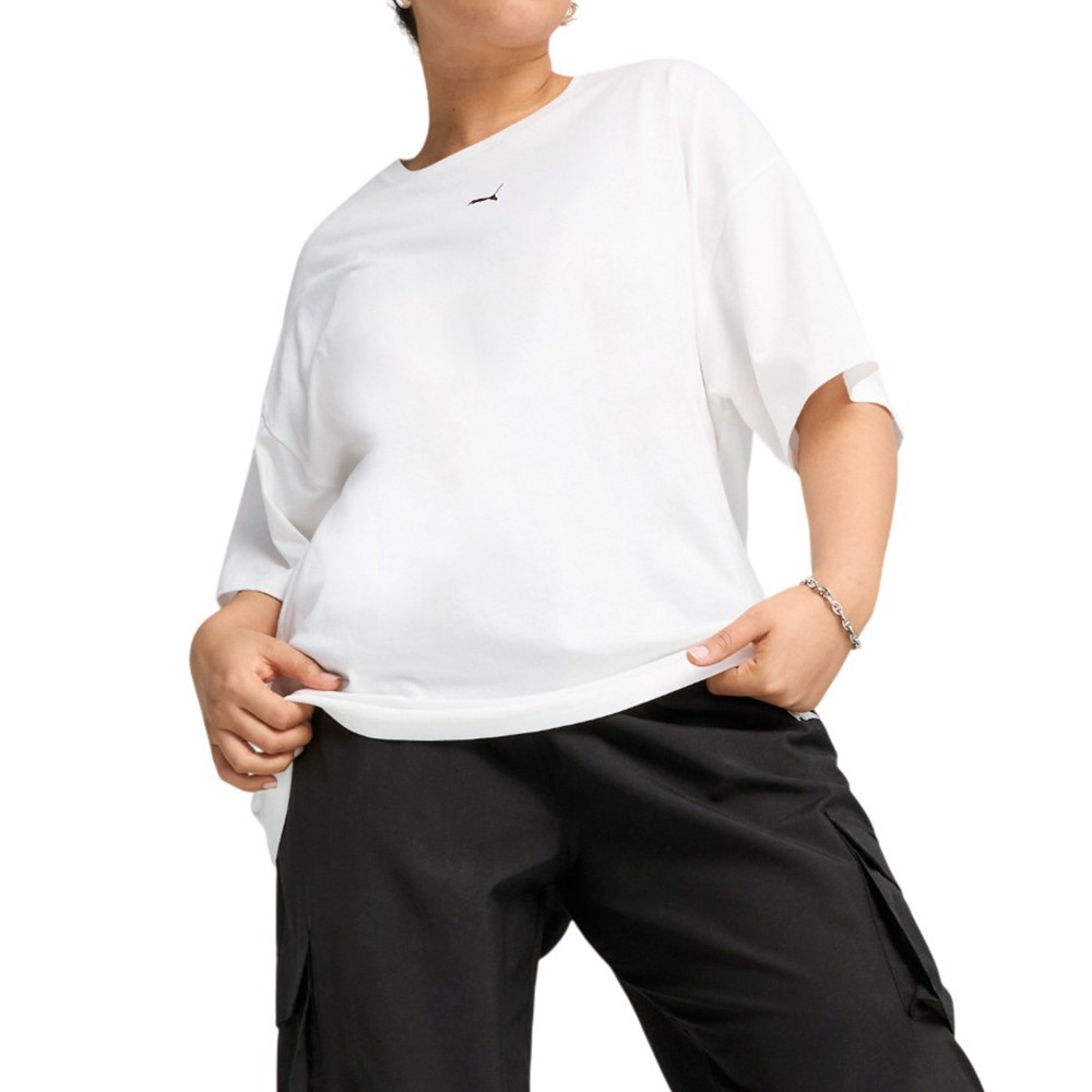 Puma 684971-02 Camiseta de mujer ESS Relaxed Tee