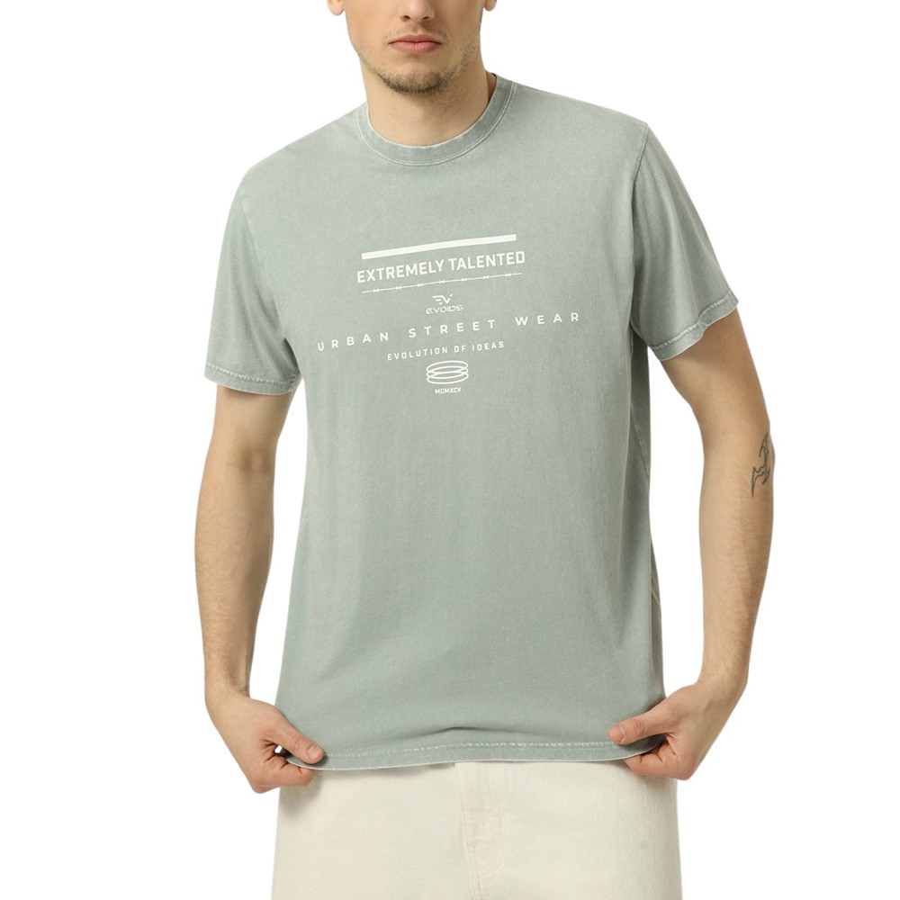 Evoids 642604-340 Camiseta de Hombre Obsidia