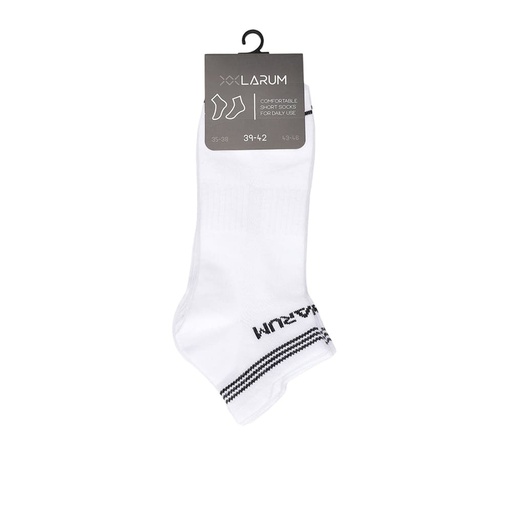 Larum 252509-100 Calcetines Blanco Rocky 3P
