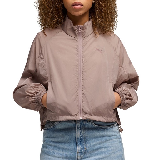 Puma 691887-88 Sudadera de Mujer HER Relaxed Full-Zip Woven Jacket