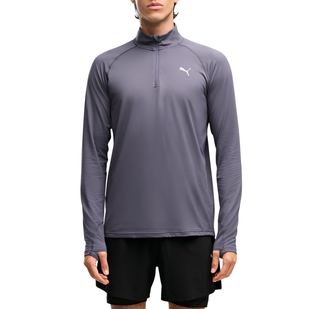 Camiseta Puma de Hombre M RUN VELOCITY CLOUDSPUN 1/4 ZIP 526627-35