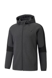 Sudadera Puma de Hombre EVOSTRIPE Core FZ Hoodie Dark Gray Heath 585812-07