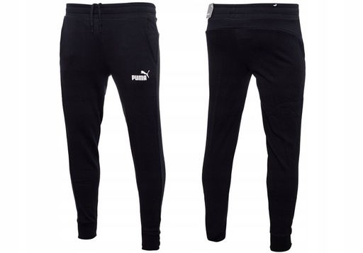 [58671401] Puma 58671401 Pantalones de Hombre ESS Logo Pants FL cl Black
